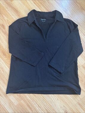Relativity Quarter Sleeve Polo ✨ Size L